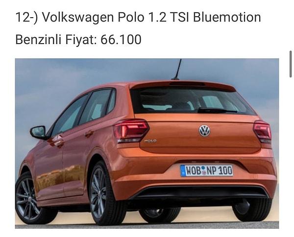 2018 yılında 66 bin 100 lira olduğu görülen sıfır bir Volkswagen Polo'nun 2024 fiyatına bakarak başlayalım.