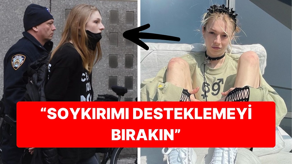 Euphoria'nın Yıldızı Hunter Schafer, Filistin'i Desteklediği ve Joe Biden'ı Protesto Ettiği İçin Tutuklandı