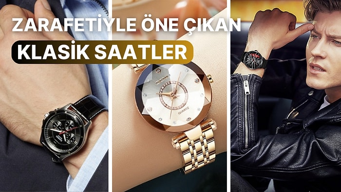 Akıllı Saat ile Uğraşmak İstemeyenlerin Tercih Edebileceği Klasik Saat Modelleri