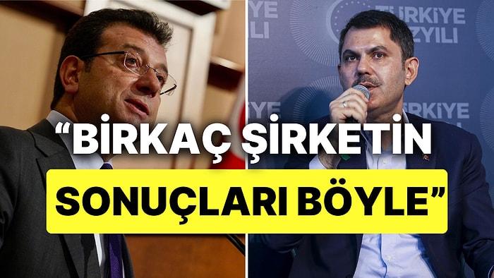 İstanbul'dan Son Seçim Anketi: Ekrem İmamoğlu mu Murat Kurum mu Önde?