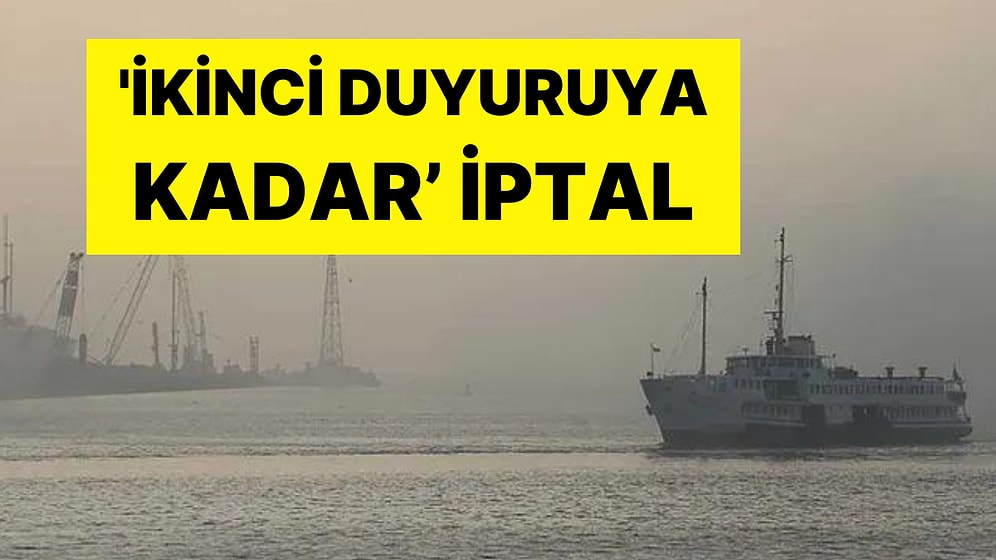 İstanbul'da Ulaşıma Sis Engeli: Boğaz, Trafiğe Kapatıldı