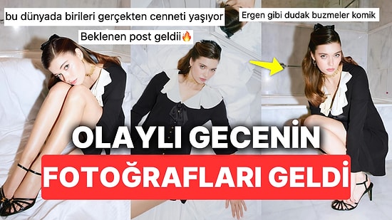 Afra Saraçoğlu Olaylı Ödül Töreninin Ardından Sonunda Beklenen Fotoğrafları Paylaştı