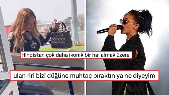 Konserlerine ve Yeni Albüm Haberine Hasret Bırakan Rihanna Sahne Alacağı Düğün İçin Hindistan'a İniş Yaptı