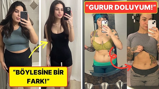 Kilo Vererek Vücutlarını ve Hayatlarını Tamamıyla Değiştiren Kişilerden 15 İnanılmaz Fotoğraf