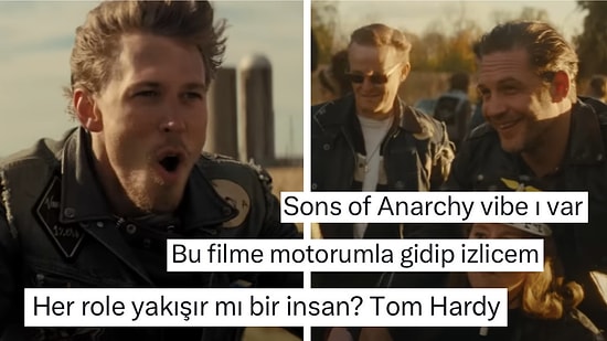 Başrolünde Tom Hardy'nin Yer Aldığı Jeff Nichols İmzalı 'The Bikeriders' Filminin Fragmanına Gelen Tepkiler