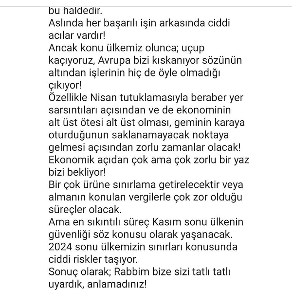 Siz ne dersiniz? Bunun için astrolog olmaya gerek var mı? Merkez Bankası da enflasyonda yükseliş öngörürken yoksa ekonomistler de bir nevi kahin mu?