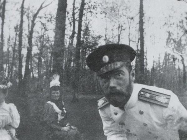1. İmparator ikinci Nicholas'ın hayatı boyunca çektiği birçok selfie'den biri.