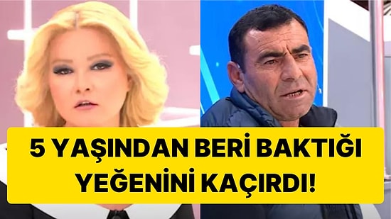 Yeğenini Kaçırıp Nikah Kıymaya Kalkan Adam Müge Anlı'nın Sinir Uçlarıyla Oynadı!