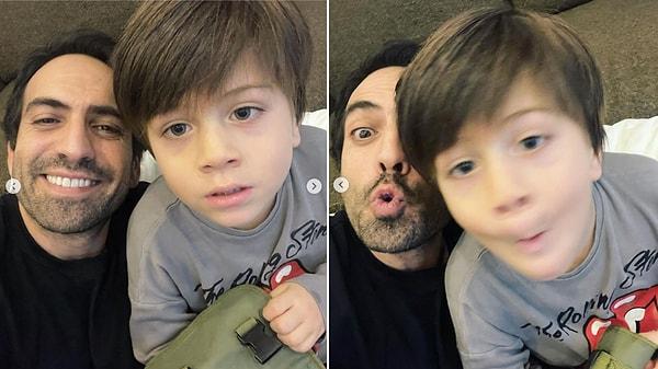 Sosyal medya hesabında pek de aktif olmayan Buğra Gülsoy, zaman zaman ise oğluyla geçirdiği keyifli vakitlerden bazı anları paylaşıyor.