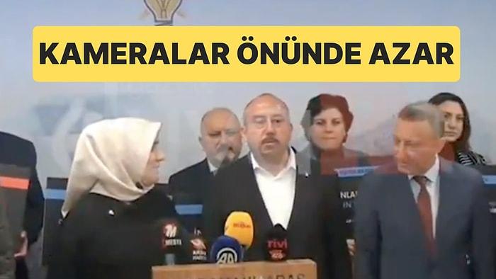 AK Parti Kahramanmaraş’ta Kameralar Önünde Kavga: Hem Toplantıya Geç Kaldı Hem de Yardımcıyı Azarladı