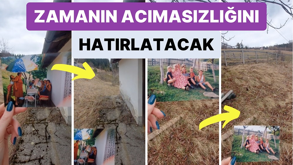Bir Kadın Çocukluğunun Geçtiği Sonradan Harabeye Dönen Mekanların Öncesi Sonrası Görüntülerini Paylaştı