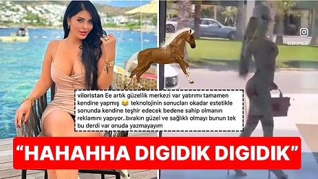 İddialı Paylaşımlarıyla Meşhur Ebru Polat'ın Son Videosundaki "At Gibi Kadınım" İması Dillere Fena Düştü!
