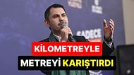 İstanbul Büyükşehir Belediyesi Adayı Murat Kurum  8 Km'yi 8 Metre Zannederek Adımla Ölçtü