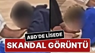 ABD'deki Lisede Skandal Görüntüler: Bir Grup Öğrenci, Ayağına Fıstık Ezmesi Süren Öğrencilerin Ayağını Yaladı!