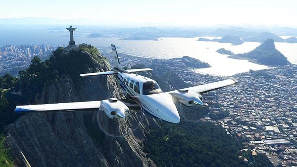2020 yılında çıkan Microsoft Flight Simulator tüm dünyayı gerçek haliyle ayaklarımızın altına seriyordu.