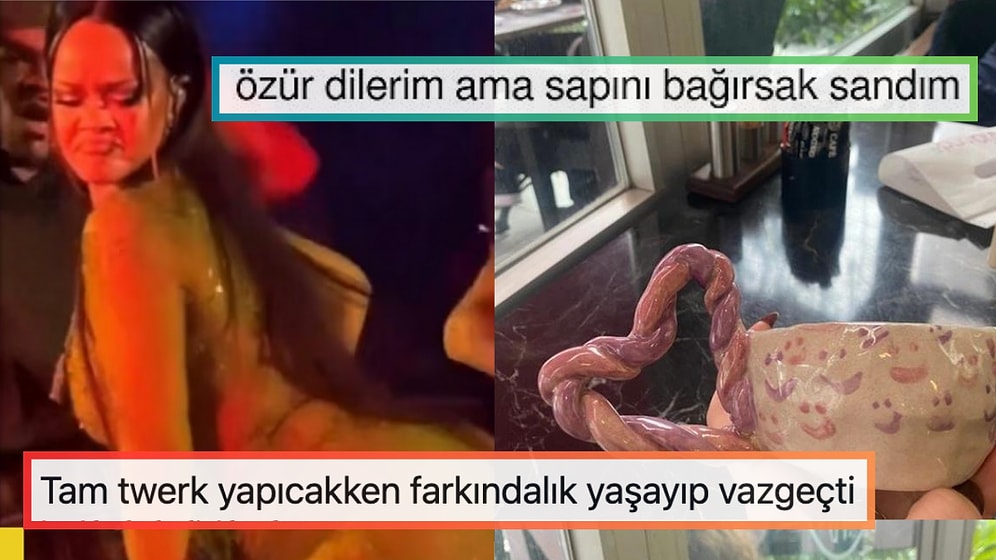 Bağırsak Kulplu Kupadan Twerk Yapamayan Rihanna'ya Son 24 Saatin Viral Tweetleri