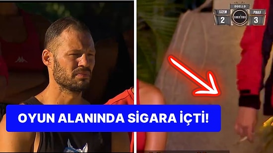 Survivor All Star'da Oyun Alanında Avatar Atakan'ın Sigara İçtiği Görüntüler Dumura Uğrattı!