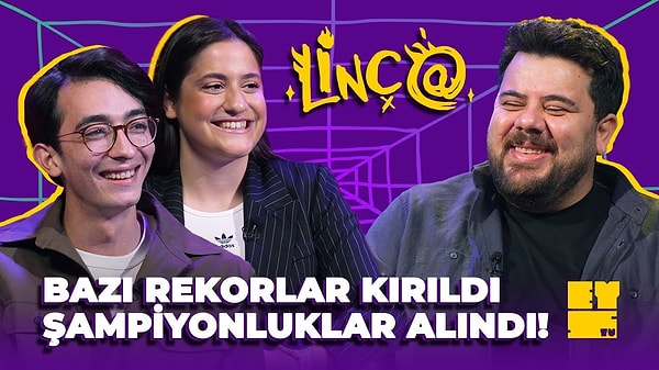 Mete Gazoz, milli yüzücü Aysu Türkoğlu ile birlikte Eser Yenenler'in Linç@ programının konuğu oldu.