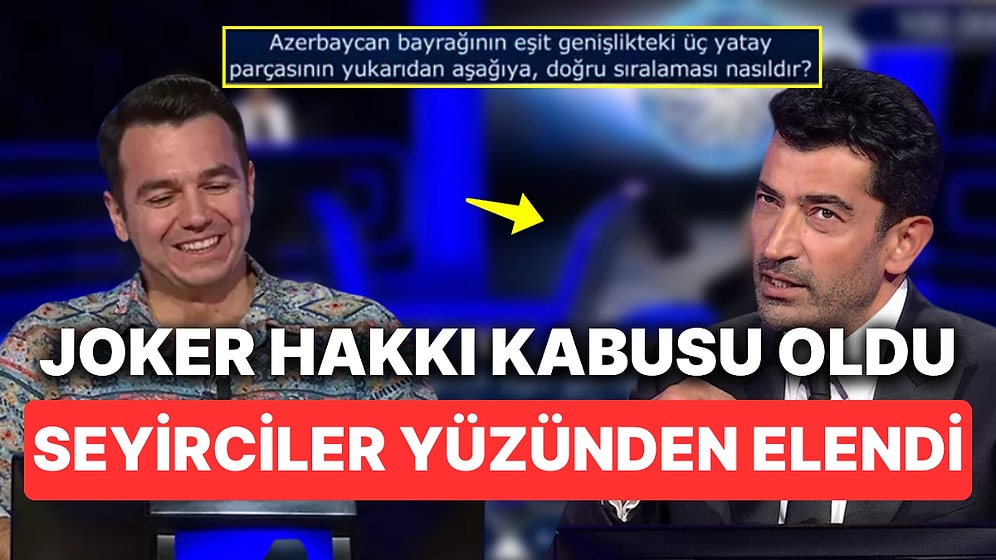 Kim Milyoner Olmak İster'de Joker Hakkını Kullanmak İsteyen Yarışmacı Kabusu Yaşayarak Seyirci Yüzünden Elendi