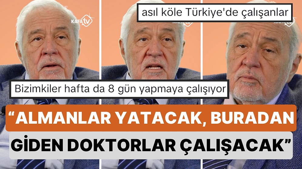İlber Ortaylı Almanya'nın Haftada 4 Gün Çalışma Düzenine Geçme Kararını Yorumladı: "Onlar Yatmayı Beceremez"