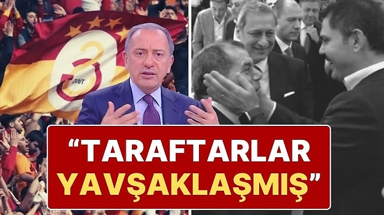 Gazeteci Fatih Altaylı’dan Murat Kurum ile Dursun Özbek’in Fotoğrafına Olay Yorum: “Taraftarlar Yavşaklaşmış”