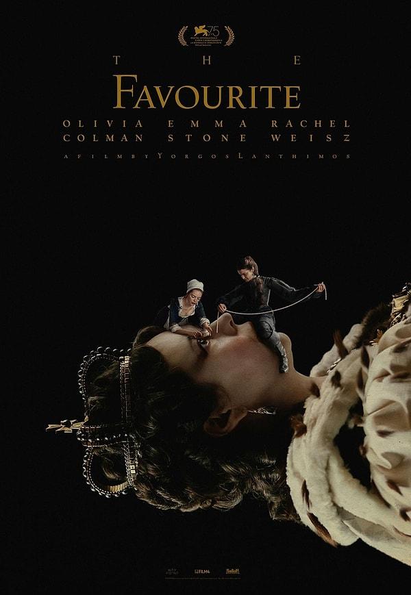 Observing your intention to leave some mystery when designing the poster for 'The Favourite,'" can you elaborate?