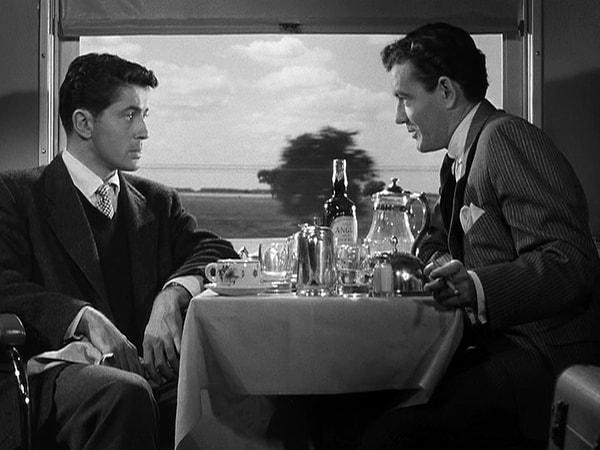 8. "Strangers on a Train" (1951): A Pact of Deadly Consequences
