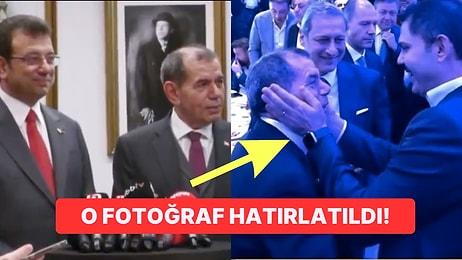 Ekrem İmamoğlu'nun Ziyaretinde Dursun Özbek'e "Siyasi Renginiz Belli mi?" Sorusu Ortamı Epey Gerdi!