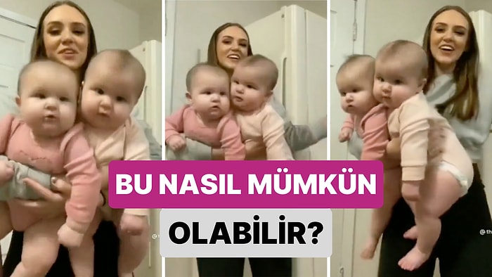 Neredeyse Kendisinden Daha Büyük Görünen İkiz Bebeklerini Paylaşan Anne Şaşkınlık Yarattı