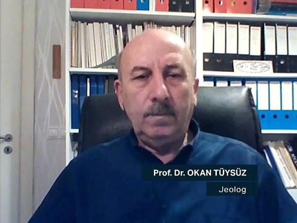 NTV’de canlı yayına katılan Prof. Tüysüz, Çanakkale’de üst üste yaşanan depremlerin “deprem fırtınası” olarak değerlendirilmesi gerektiğini söyledi.