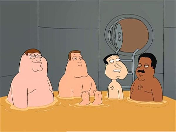 11. Glenn Quagmire, Cleveland Brown ve Joe Swanson: "Family Guy"