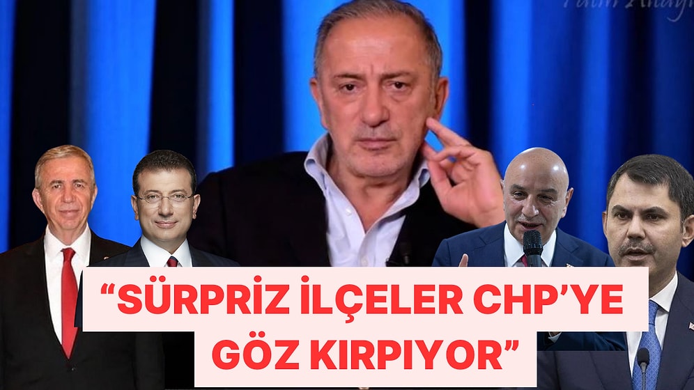 Fatih Altaylı YouTube Yayınında Ses Getirecek Yerel Seçim Tahminlerinde Bulundu