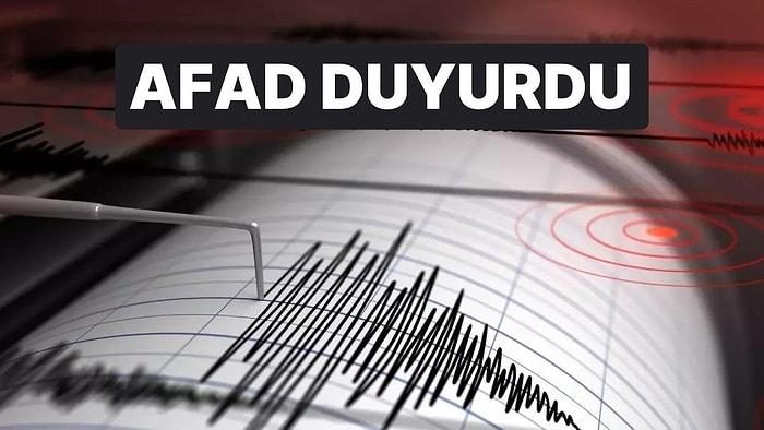 AFAD Duyurdu: Muğla'da 4.0 Büyüklüğünde Deprem