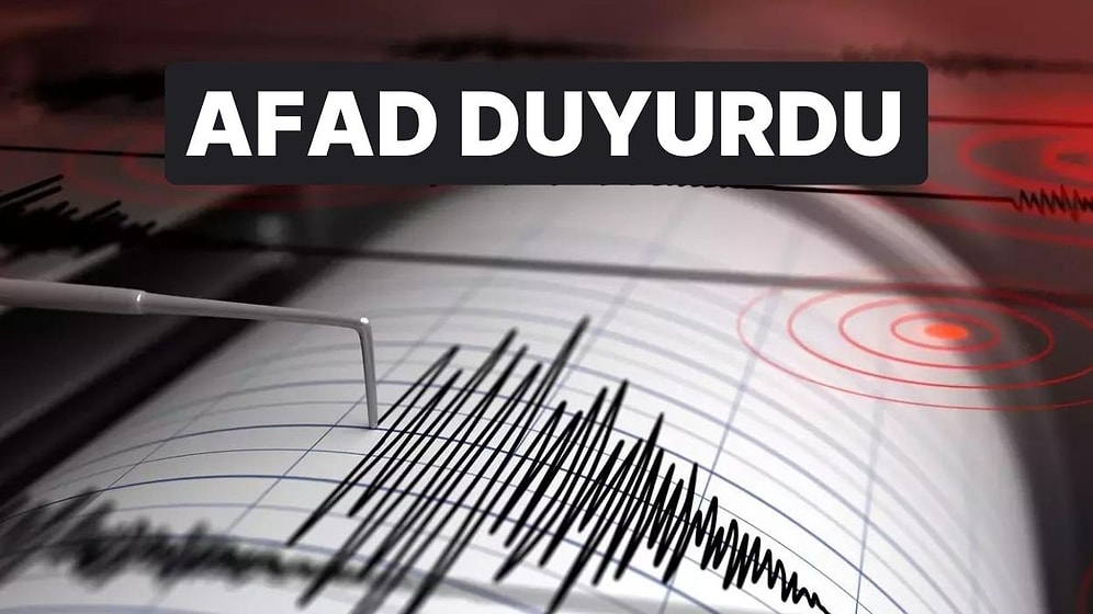AFAD Duyurdu: Muğla'da 4.0 Büyüklüğünde Deprem