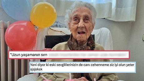 117 Yaşına Giren Dünyanın En Yaşlı İnsanının Uzun Yaşam Sırrı Timeline'da Mizah Rüzgarı Estirdi