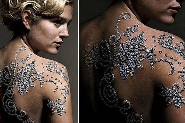 The world's most expensive tattoo is valued at $924,000.