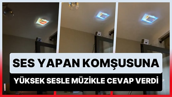 Sürekli Ses Yapan Üst Komşusuna Ders Vermek İçin Yüksek Sesle Müzik Açan Kadın