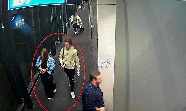 Sosyal medyada olayın yankısı devam ederken 16 yaşındaki sürücü ve annesinin havalimanındaki görüntüleri ortaya çıktı.