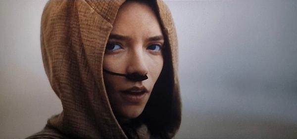 Alia Dune: Bölüm İki'de, sadece kısa bir süre ve sadece bir düş sırasında görünür.
