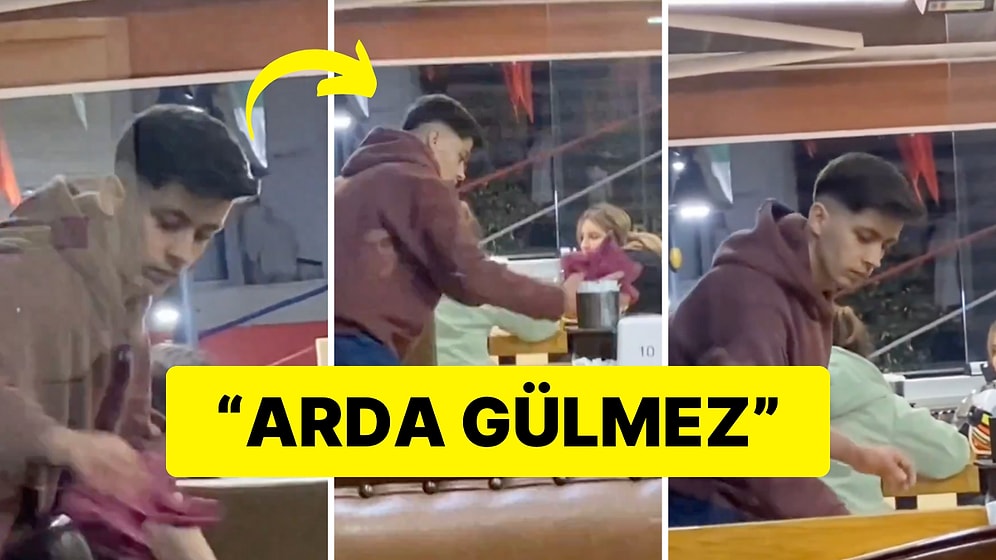 Arda Güler'e Benzerliğiyle Şaşkına Çeviren Garson Viral Oldu