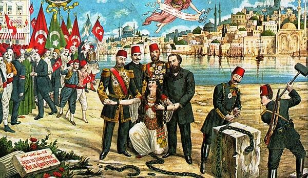 Jön Türk Devrimi ve Anayasa Bayramı olarak da adlandırılan 1908'deki İkinci Meşrutiyet'in ilanı öncesi, Sultan Abdulhamid'e isyan eden ittihatçılar Makedonya dağlarına çıkmıştı.
