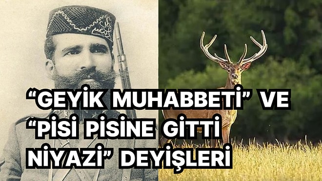 "Geyik Muhabbeti" Ve "Pisi Pisine Gitti Niyazi" Deyişlerinin Hikayelerini Öğrendiğinizde Çok Şaşıracaksınız