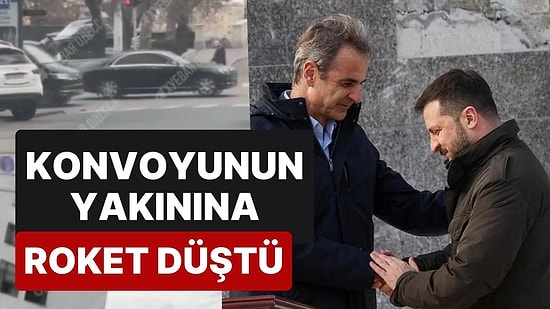 Miçotakis'in 'Gizli' Ukrayna Ziyaretine Rusya'dan Roketli Karşılama! 'Konvoyuna 150 Metrelik Mesafeye Düştü'