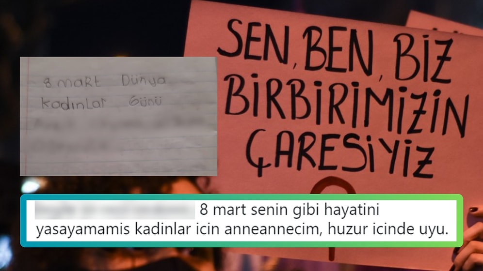 Çocukken Evlendirilen Ninenin Defterinden Çıkan 8 Mart Yazısı Kalbinize Oturacak