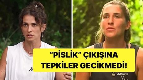 Öfkesi Bitmiyor: Survivor Seda'nın Pınar'a "Pislik" Demesi Kameralara Yakalandı!