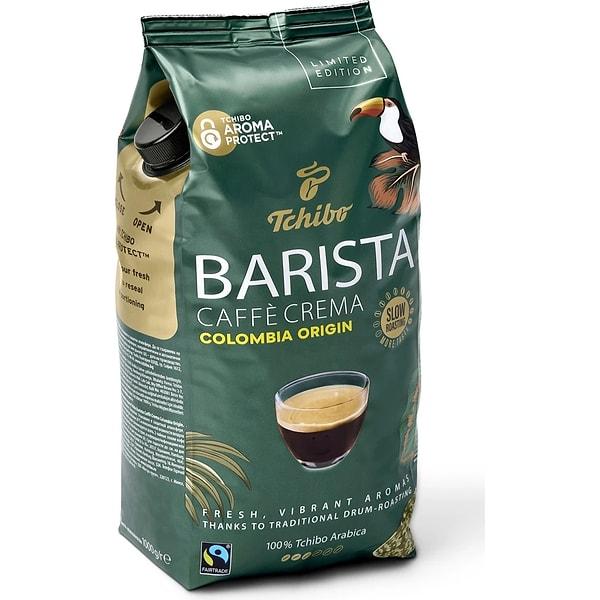 1. Tchibo Barista Caffè Crema Colombia Origin Çekirdek Kahve 1000 g
