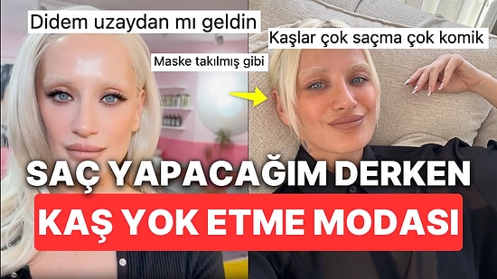 Didem Soydan'ın Khaleesi Olacağım Derken Kaşlarını Yok Ederek Bize Akıl Tutulması Yaşattığı Yeni Görüntüsü