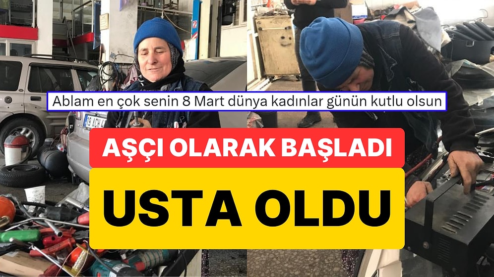 Eşi Kaza Geçirince Aşçı Olarak Çalışmaya Başlayan Kadın İş Yerinde Usta Oldu