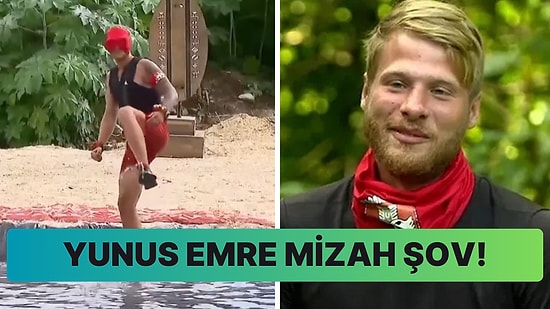 Survivor All Star'da Boyut Atlayarak Her Saniye Güldüren Yunus Emre'nin Birbirinden Komik Anları