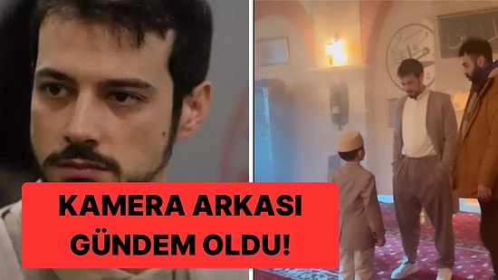 Kızıl Goncalar'da Cüneyd ve Çocukluğunun Kamera Arkası Görüntüleri Gündem Oldu